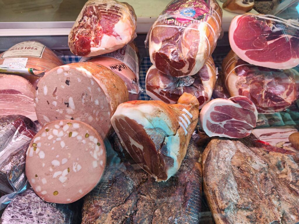 mortadella speck affettati